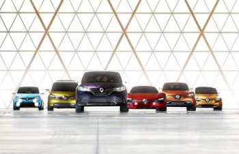 Компания Renault выпустит пять новых моделей до 2016 года