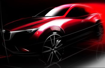 Кроссовер Mazda CX-3 будет представлен в Лос-Анджелесе