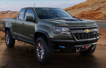 ���������� ����������� ����� Chevrolet Colorado ZR2