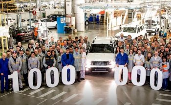 Миллионный автомобиль Renault выпущен на заводе в Москве