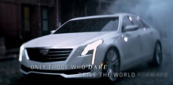 Представительский седан Cadillac CT6 дебютировал в рекламном ролике