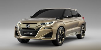 Honda Concept D станет очередным кроссовером марки