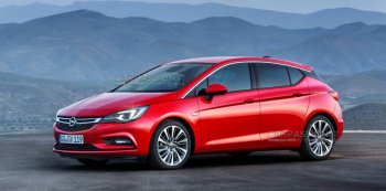 Изображения нового хэтчбека Opel Astra попали в интернет