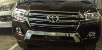 Внедорожник Toyota Land Cruiser готовится к рестайлингу