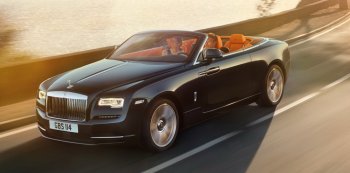 Официально представлен кабриолет Rolls-Royce Dawn