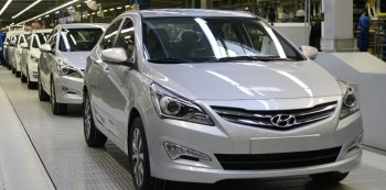 Миллионный автомобиль выпущен на заводе Hyundai в Петербурге
