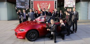 Родстер Mazda MX-5 стал автомобилем года в Японии