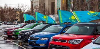 Продажи автомобилей в Казахстане снизились на 40%