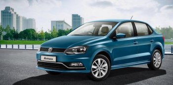 Представлен седан Volkswagen Ameo для Индии 