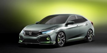 В Женеве представлен хэтчбек Honda Civic нового поколения
