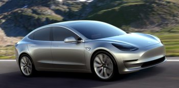 Электромобиль Tesla Model 3 представлен официально 