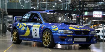 Немецкая компания предложила купить раллийный автомобиль Subaru Impreza WRC