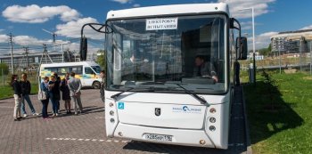 Электробус КамАЗ-6282 передан в «Мострансавто» для опытной эксплуатации