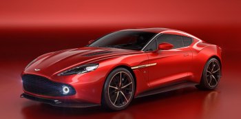 Представлено купе Aston Martin Vanquish Zagato
