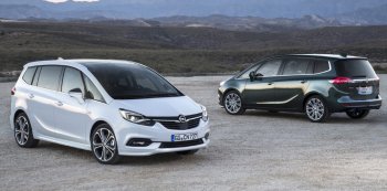 Минивэн Opel Zafira заметно обновился