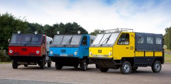 Британская компания представила быстросборный грузовик Ox