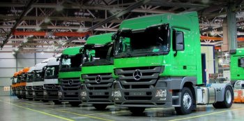 10-тысячный грузовик Mercedes-Benz выпущен в Набережных Челнах