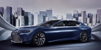 Новое поколение седана Lexus LS представят в январе 2017 года