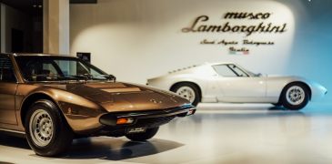 Уникальные экспонаты музея Lamborghini