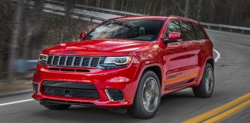 В США показали внедорожник Jeep Grand Cherokee Trackhawk