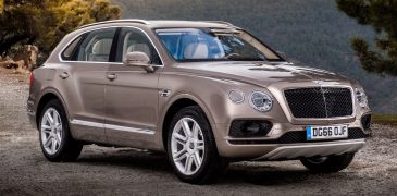 Объявлена рублевая цена дизельной версии кроссовера Bentley Bentayga