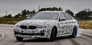 Появилась информация о седане BMW M5 нового поколения