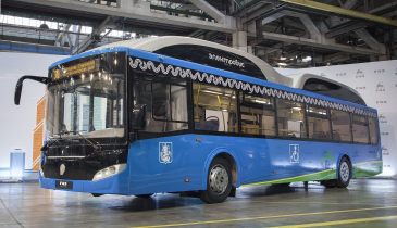 ЛиАЗ представил новый электрический автобус для Москвы 