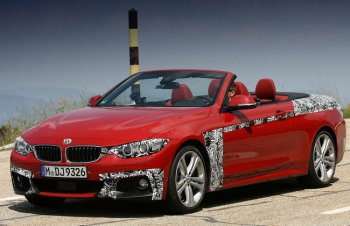 Опубликованы снимки кабриолета BMW четвертой серии