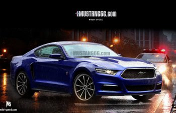 Поклонники нарисовали новый Ford Mustang