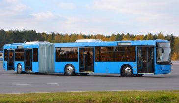 Минский автозавод сделал большой автобус новой конструкции