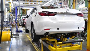 Обновлённый седан Mazda 6 начали собирать в России