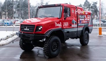 МАЗ представил новый капотный грузовик для ралли-рейдов