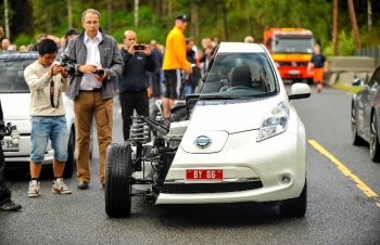 В Норвегии проведен рекордный заезд электромобилей