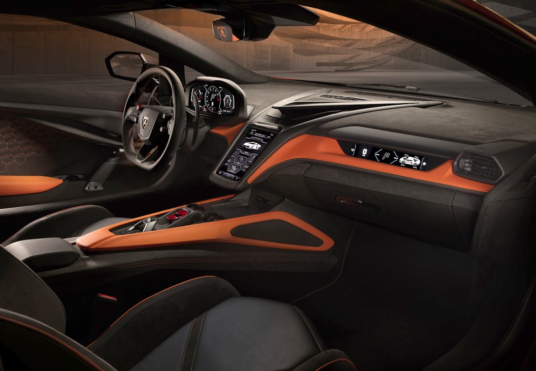 Салон Lamborghini Revuelto Lamborghini Revuelto